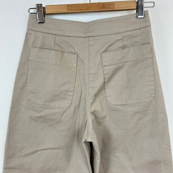 The Group Babaton Women's Size 0 Relaxed Fit Wide Leg Casual Pants Stretch Cargo - Picture 6 of 13